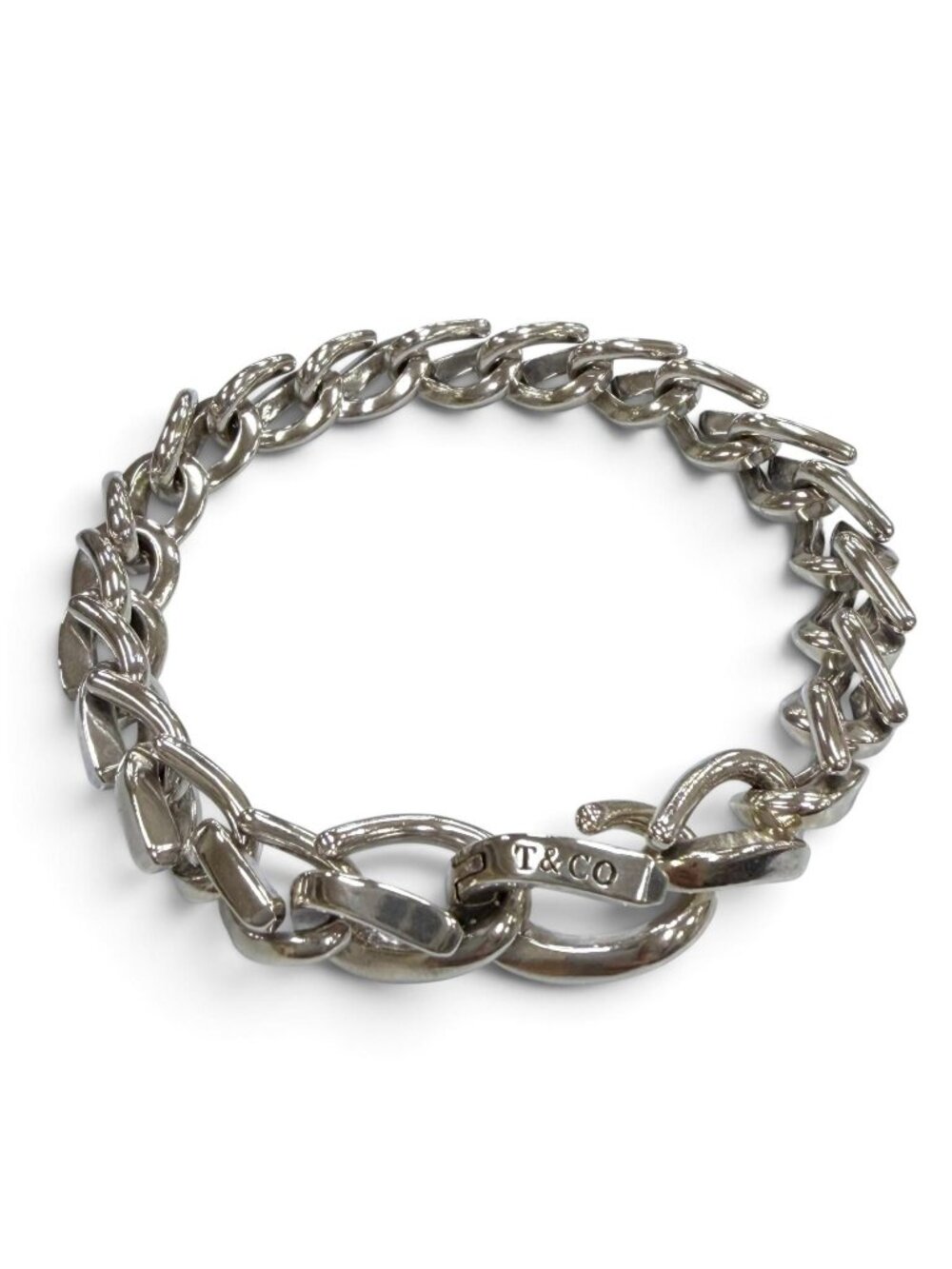 Tiffany & Co Forge High Polish Medium Bracelet 22